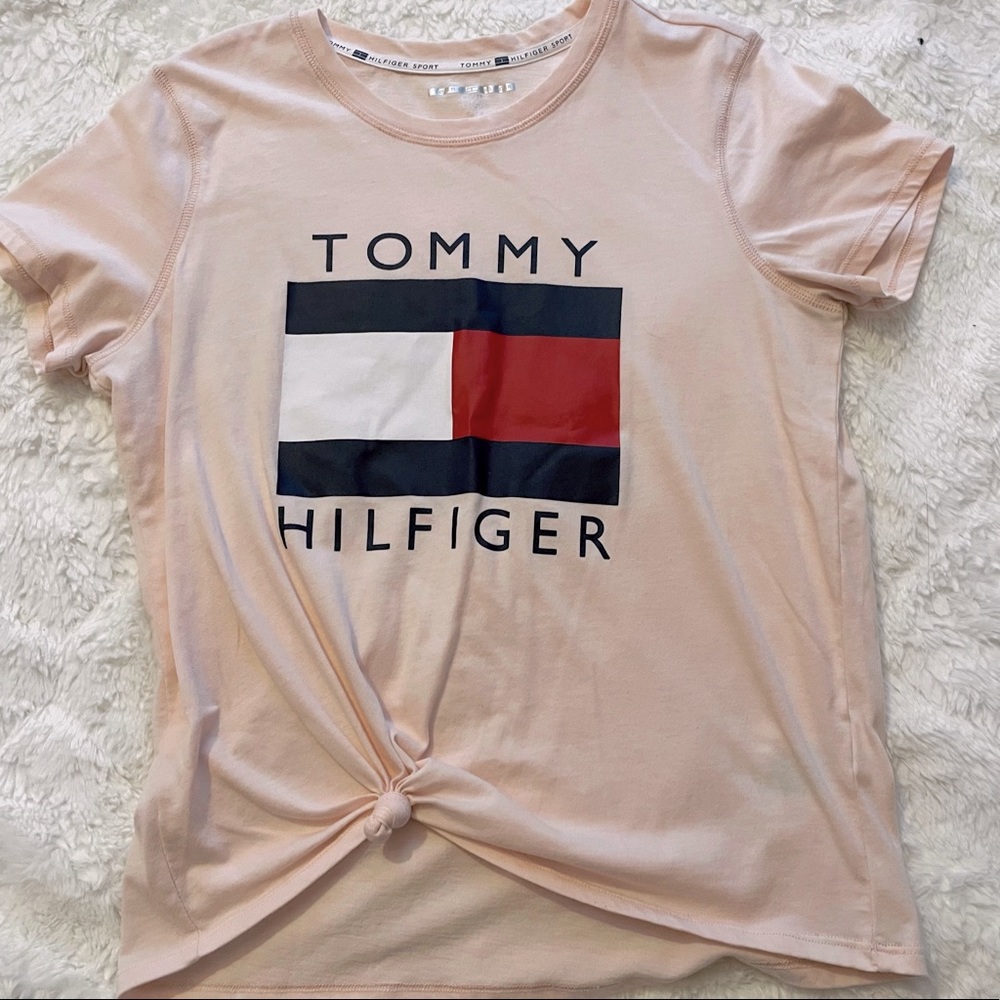 Tommy Hilfiger Pink Knot T-shirt